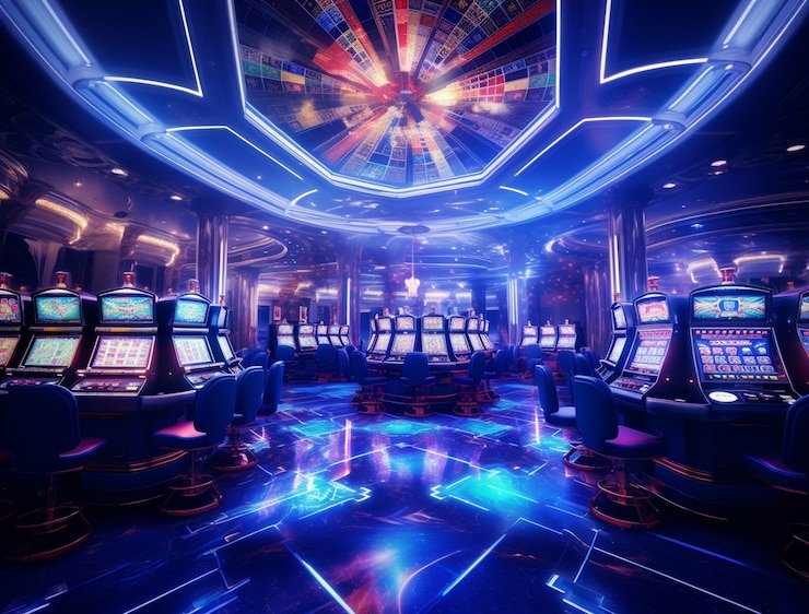 Antarmuka The Dog House menampilkan pengaturan taruhan yang dapat disesuaikan di platform juantoto
