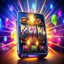 Antarmuka The Great Icescape dengan gulungan slot dan simbol-simbol tema es di platform juantoto